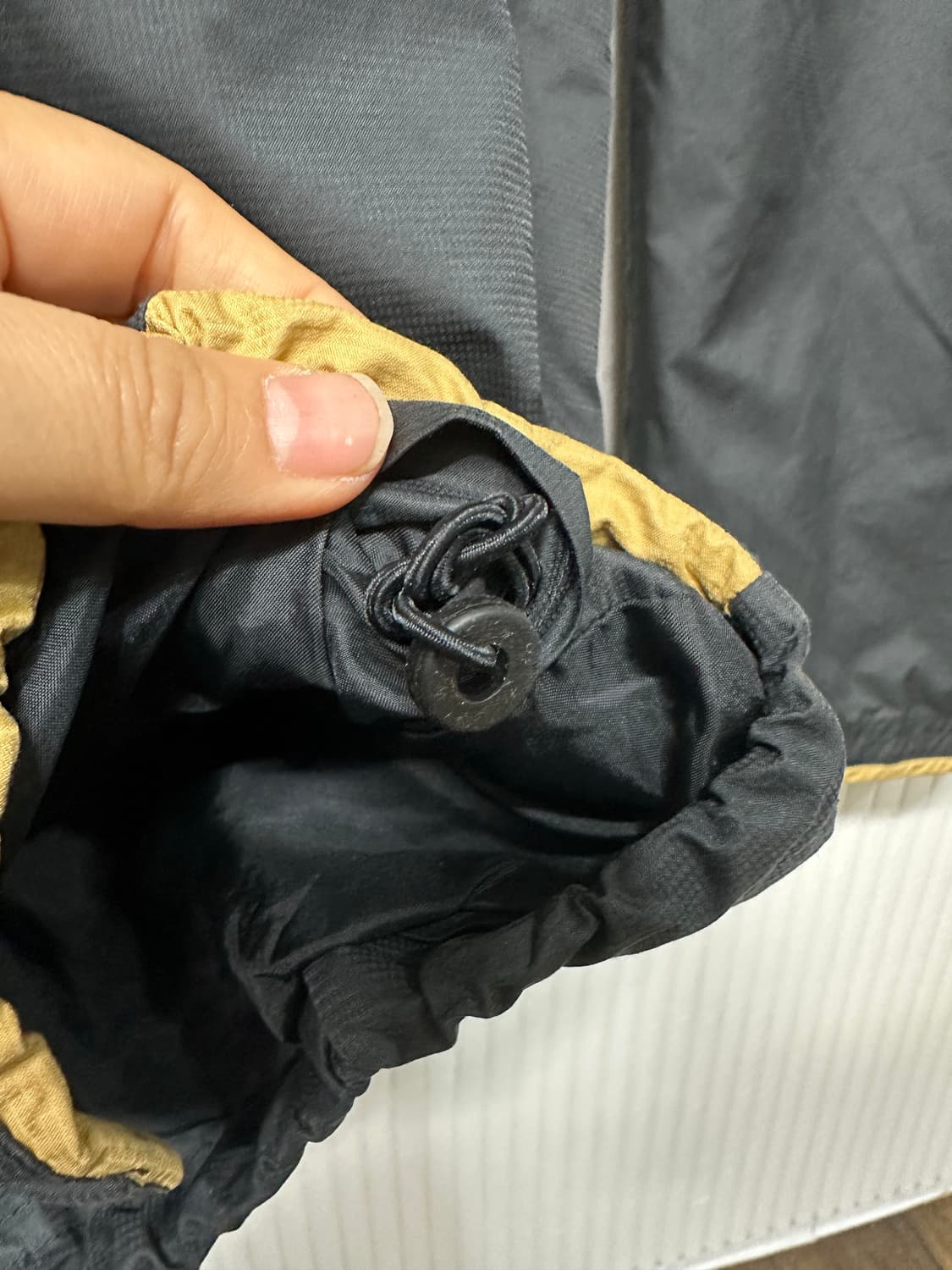 나이키 Nike Fit 트레이닝 팬츠 L 블랙 밴딩 조거 지퍼 32-34 상품이미지7