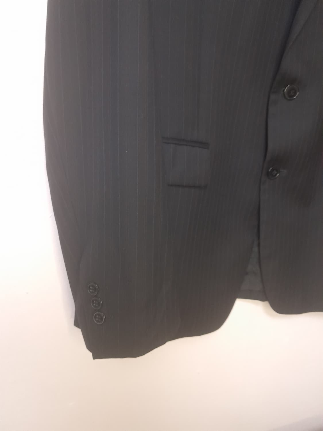 이태리 베르사체 콜렉션 네이비 울블레이져 52/105 상품이미지5