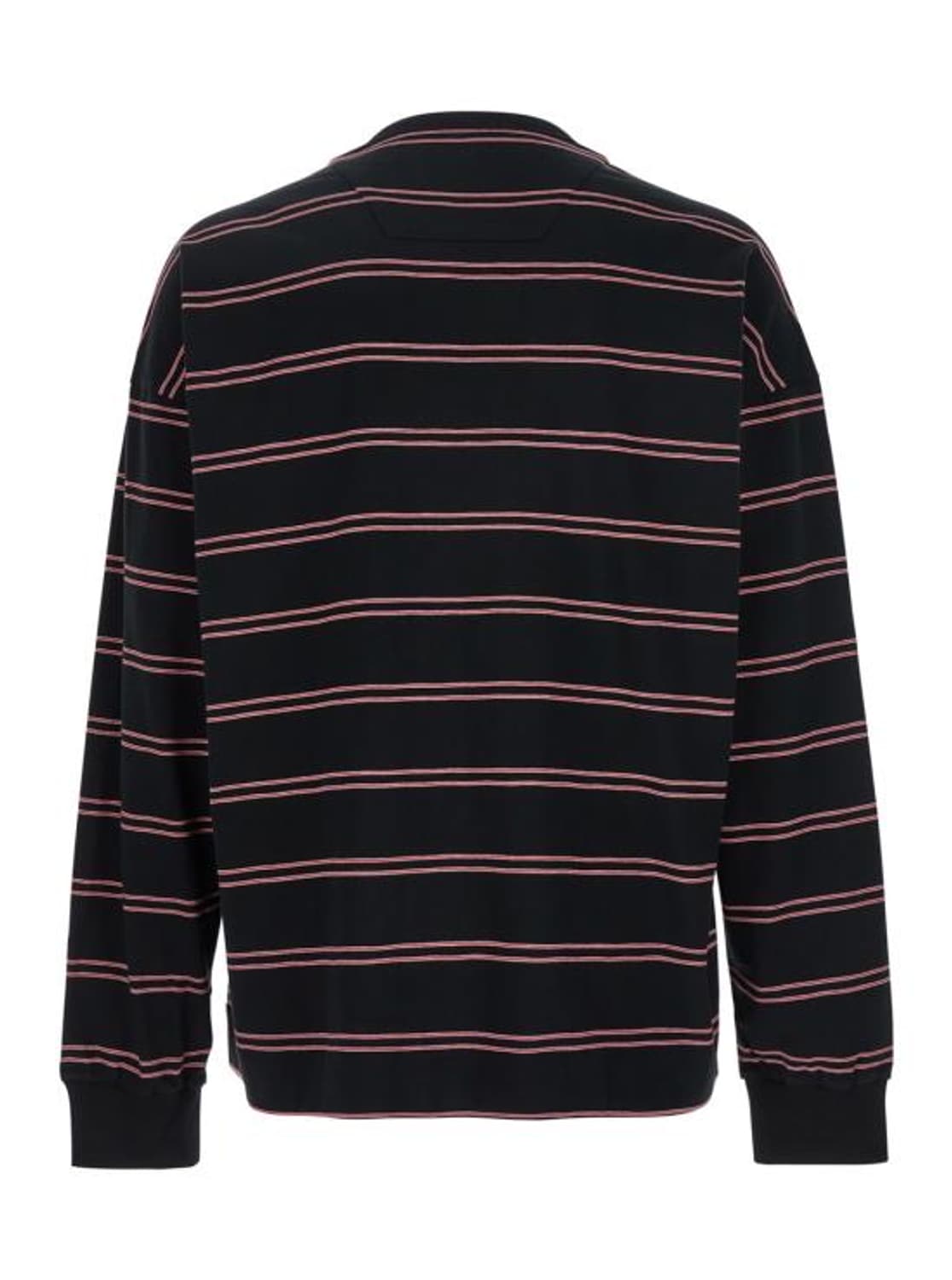 준지  블랙 레드 스트라이프 롱 슬리브 (S) 상품이미지2