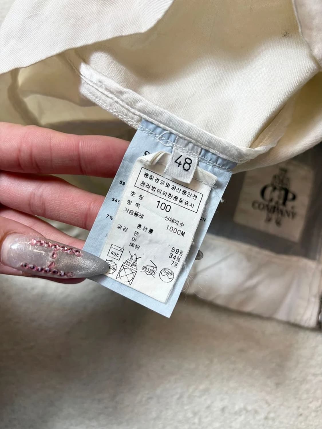 cp컴퍼니 00's 린넨 코튼 넥 벨티드 자켓 PN6842 상품이미지8