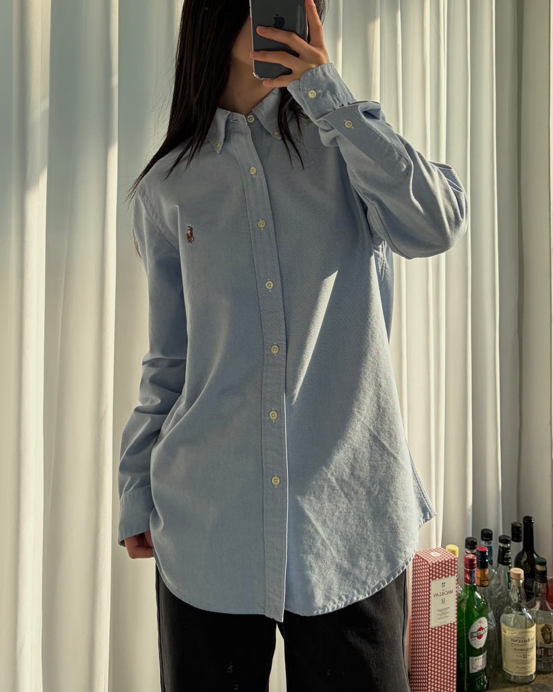 [S]폴로 랄프로렌 클래식핏 아이코닉 옥스포드 셔츠 상품이미지1