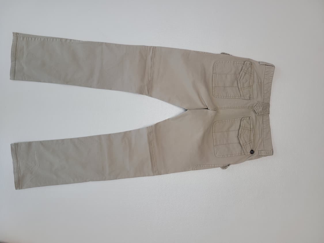 쉐인 Shane 남자 슬림 카고 면바지 32 베이지 상품이미지8