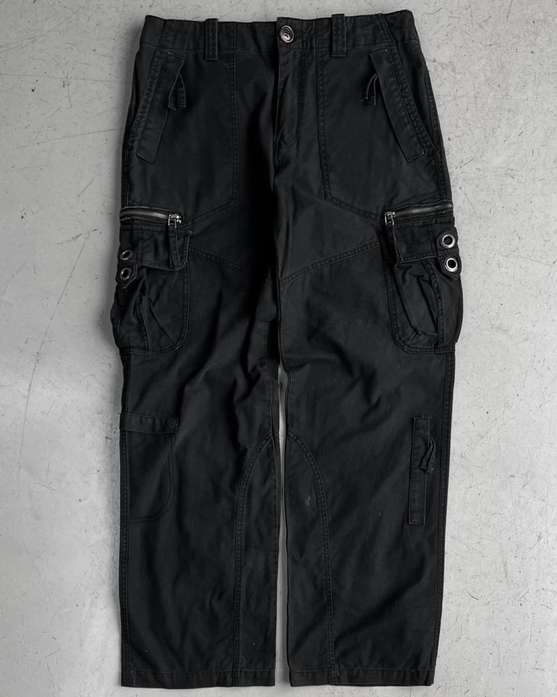 래셔널 조프 2000‘s Y2K 메카닉 카고 팬츠 상품이미지3
