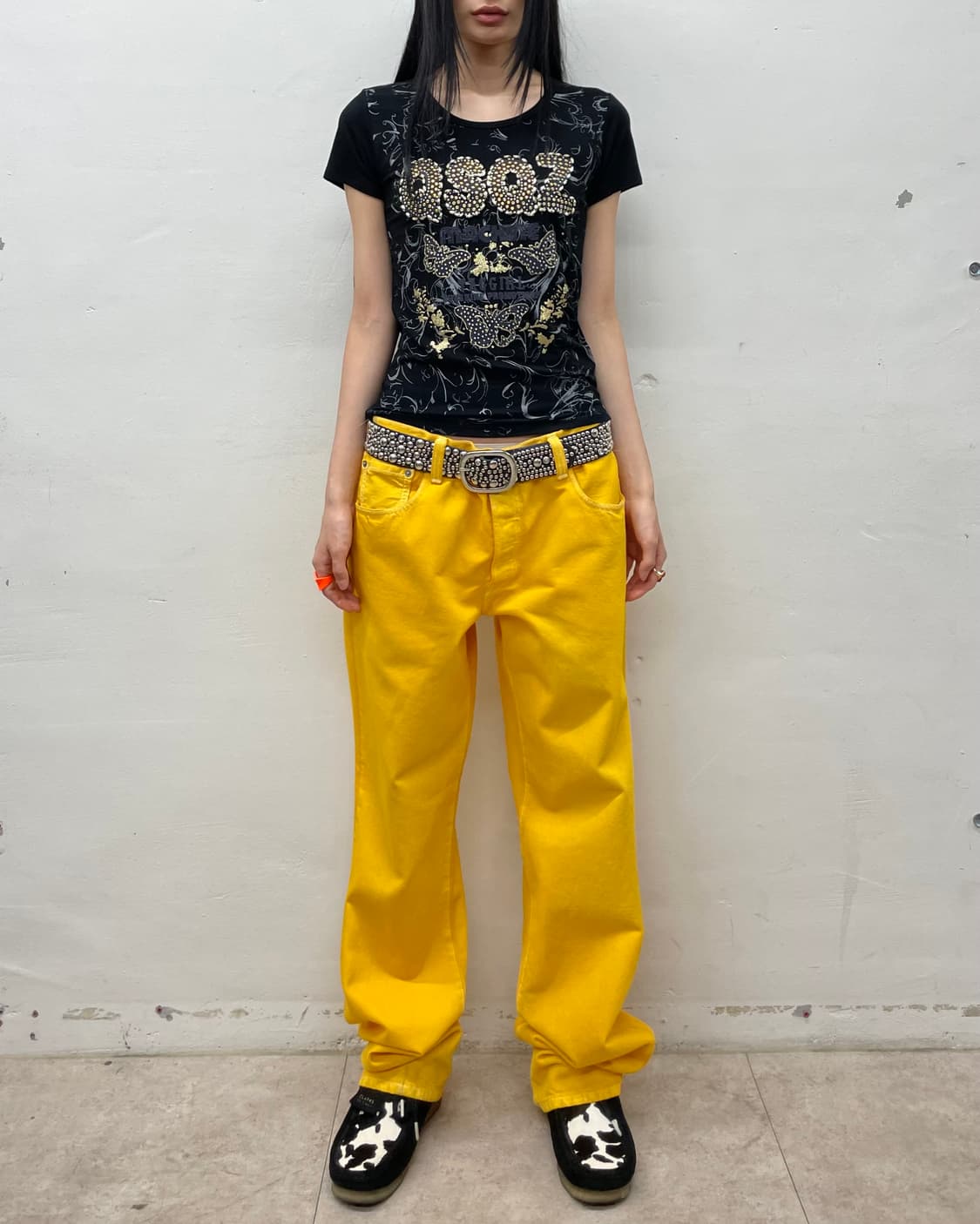 OSQZ Butterfly Cubic Mash T-shirt  상품이미지7