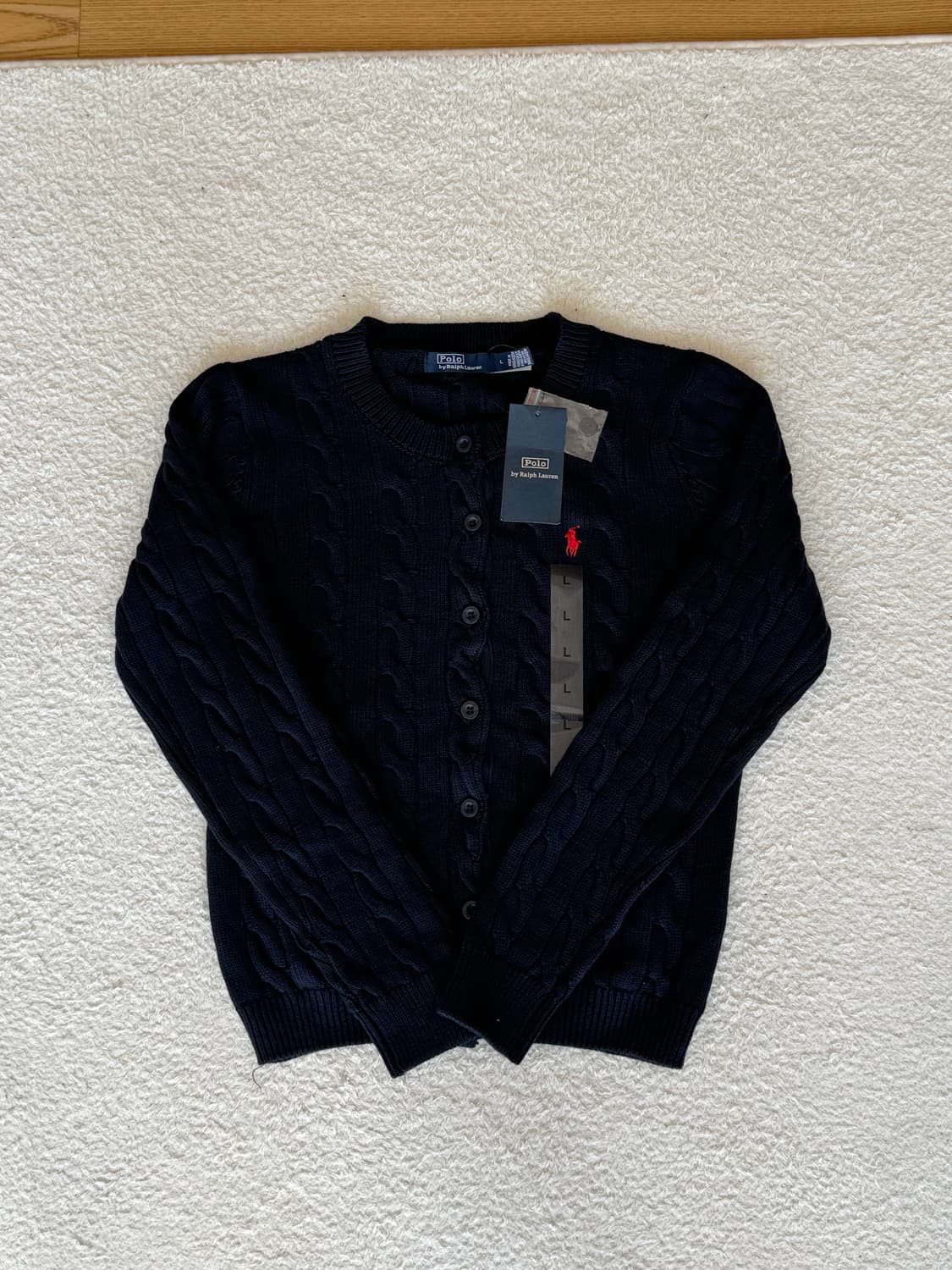 폴로 가디건 상품이미지1