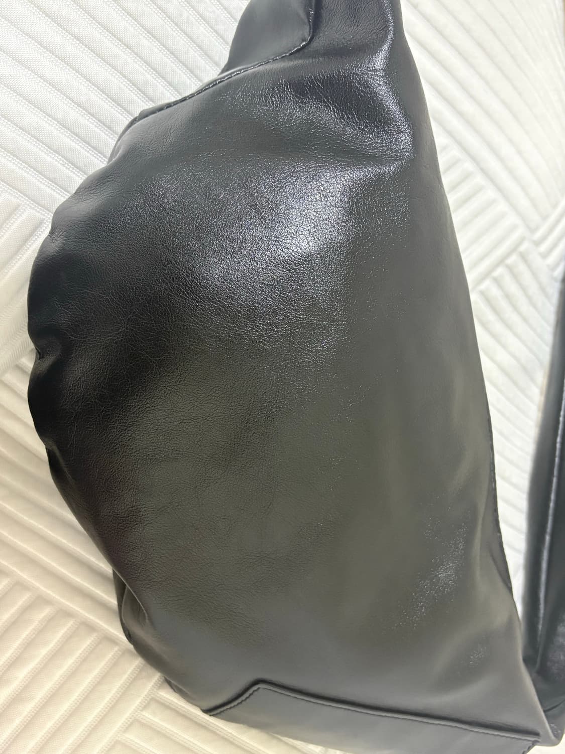 마뛰뷔 Manoux 마누백 블랙 숄더백 M 풀구성 상품이미지4