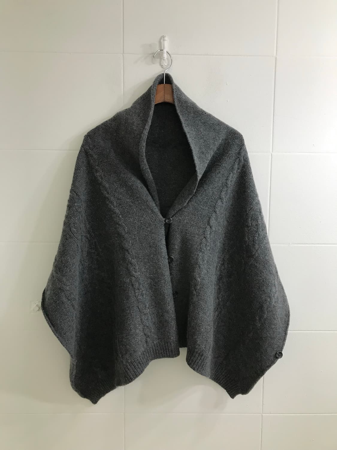 무채색 니혼진 리본 코트 도트 코디세트 상품이미지8