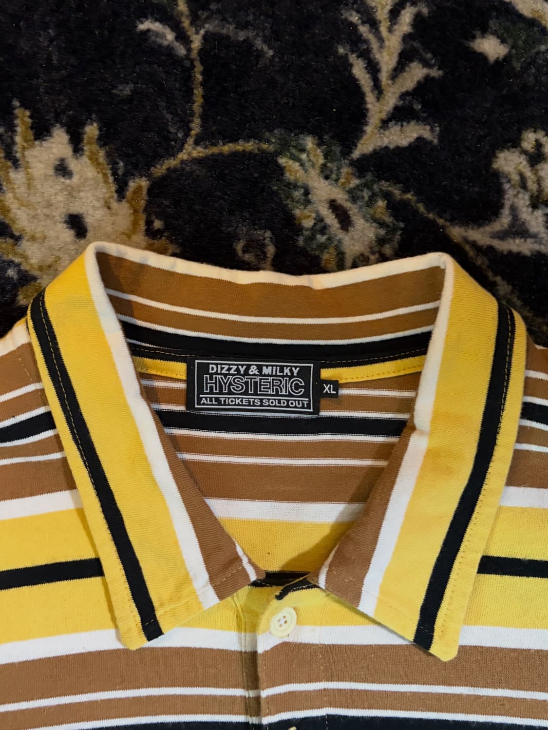 Hysteric Glamour 히스테릭글래머 멀티 보더 폴로티셔츠 상품이미지3