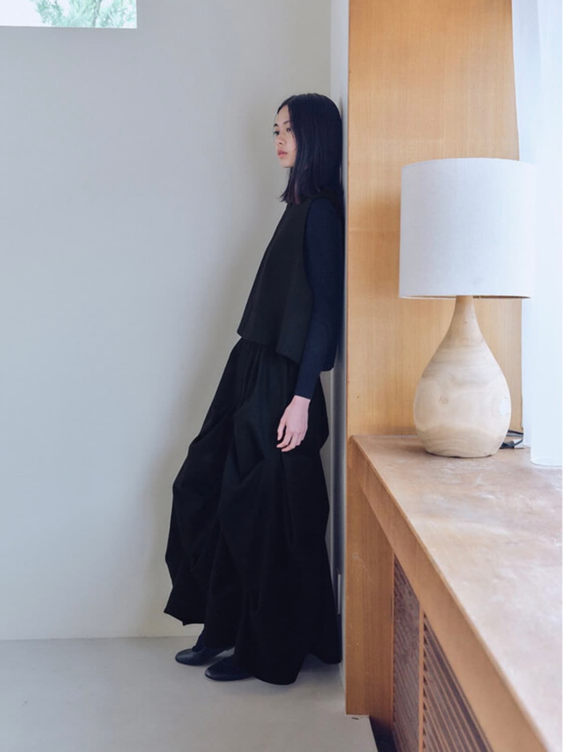 Malen black skirt 말렌 블랙 스커트 상품이미지1