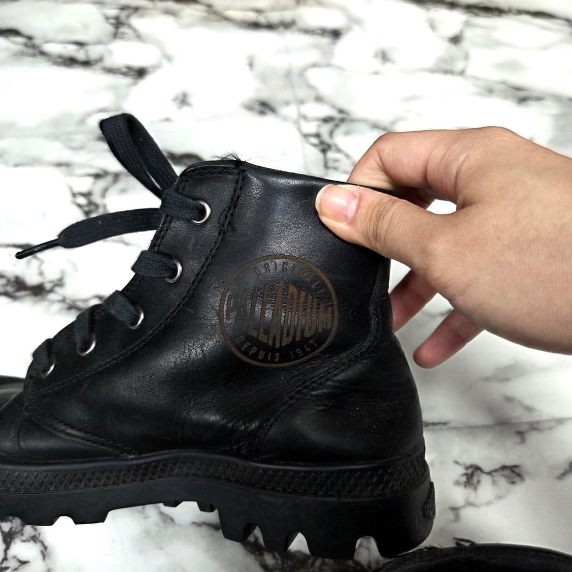 Palladium 팔라디움 가죽워커 y2k워커 상품이미지4