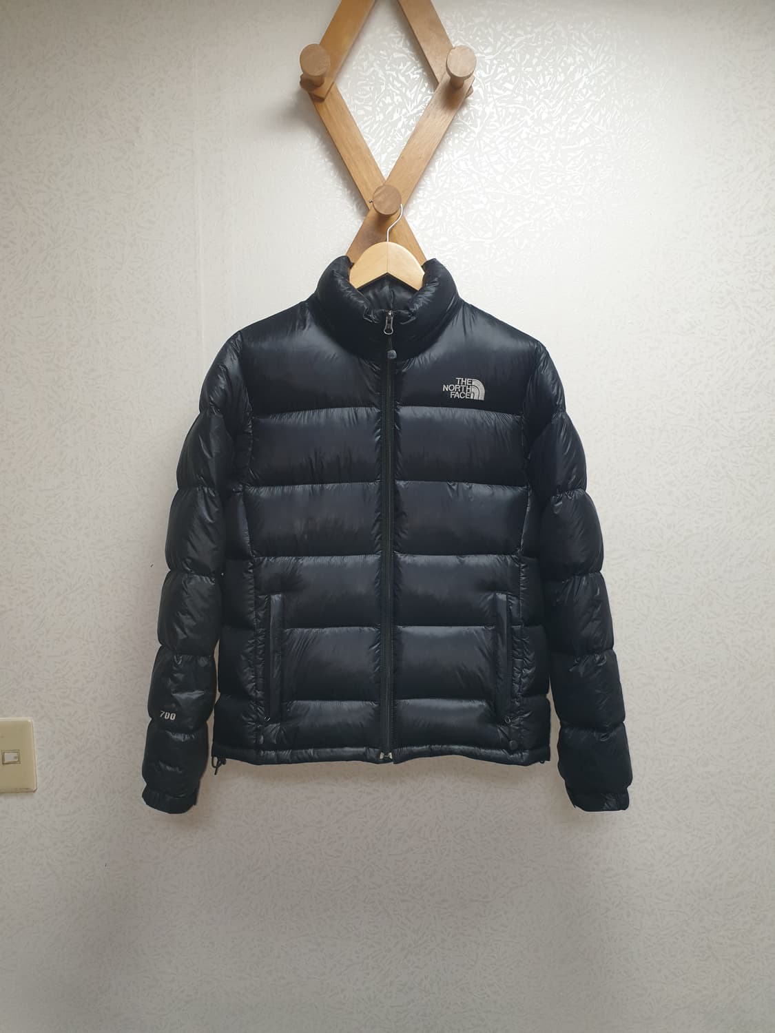 [남95] 노스페이스 메트로패딩 유광블랙 상품이미지1