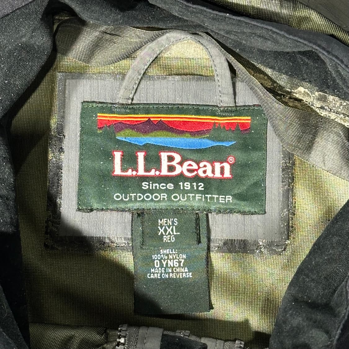 L.L.BEAN 엘엘빈 바람막이 그레이 (XXL/old-7788) 상품이미지7