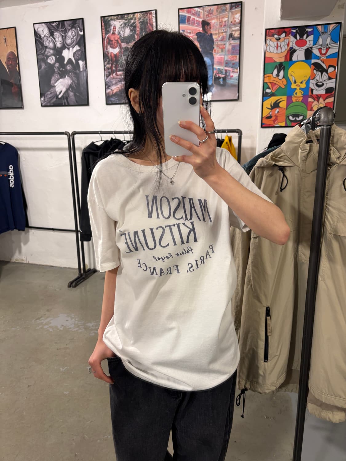 메종키츠네 반팔 상품이미지2