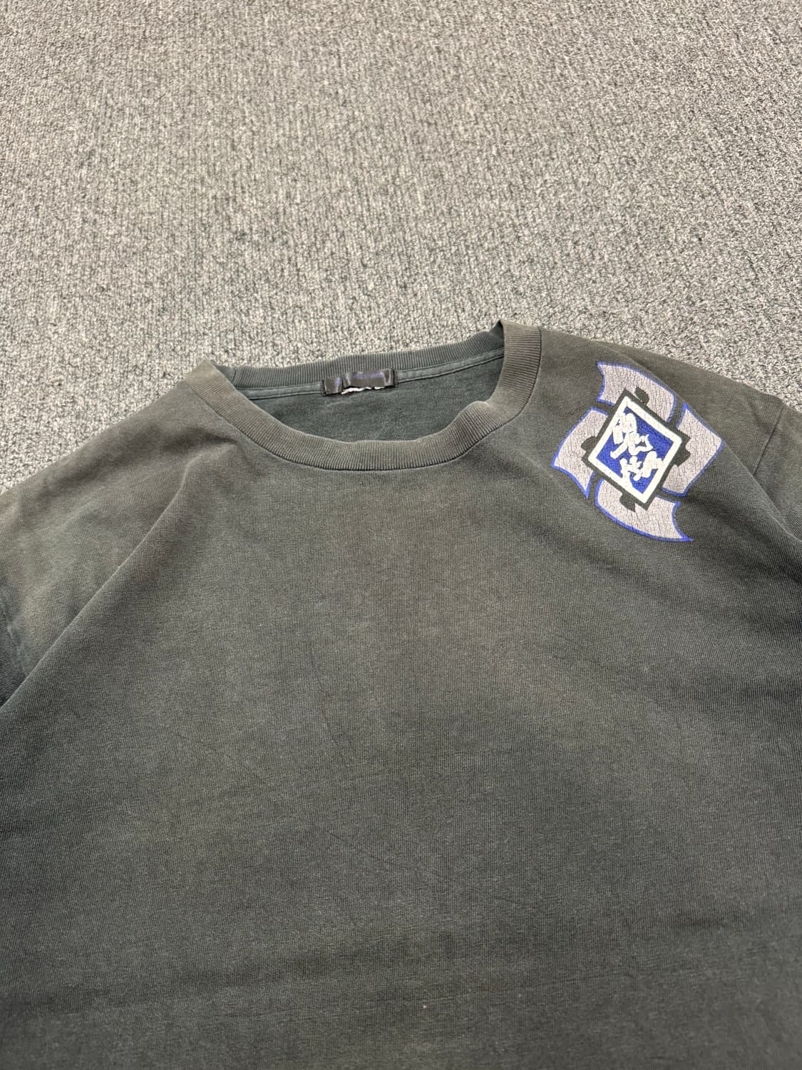 OS)Onigake 빈티지 프린팅 반팔 상품이미지3