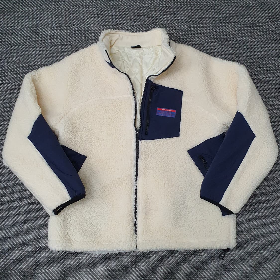 새옷급 오카네 플리츠 집업자켓 남자110~115 상품이미지1