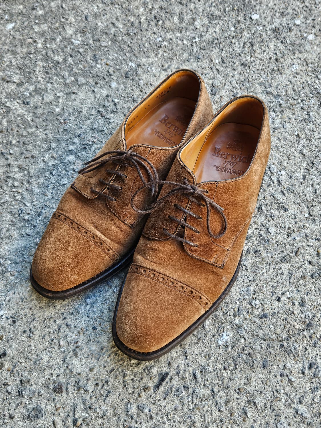 버윅 스웨이드 더비 5.5 (245~250) 상품이미지1