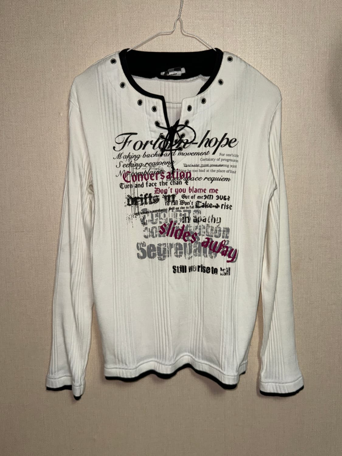 빈티지 펑크 롱슬리브 상품이미지1