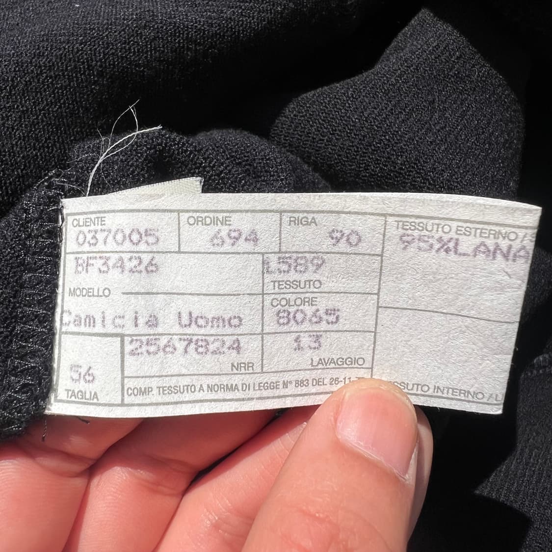 90’s 조르지오 아르마니 울 워크 자켓 상품이미지8