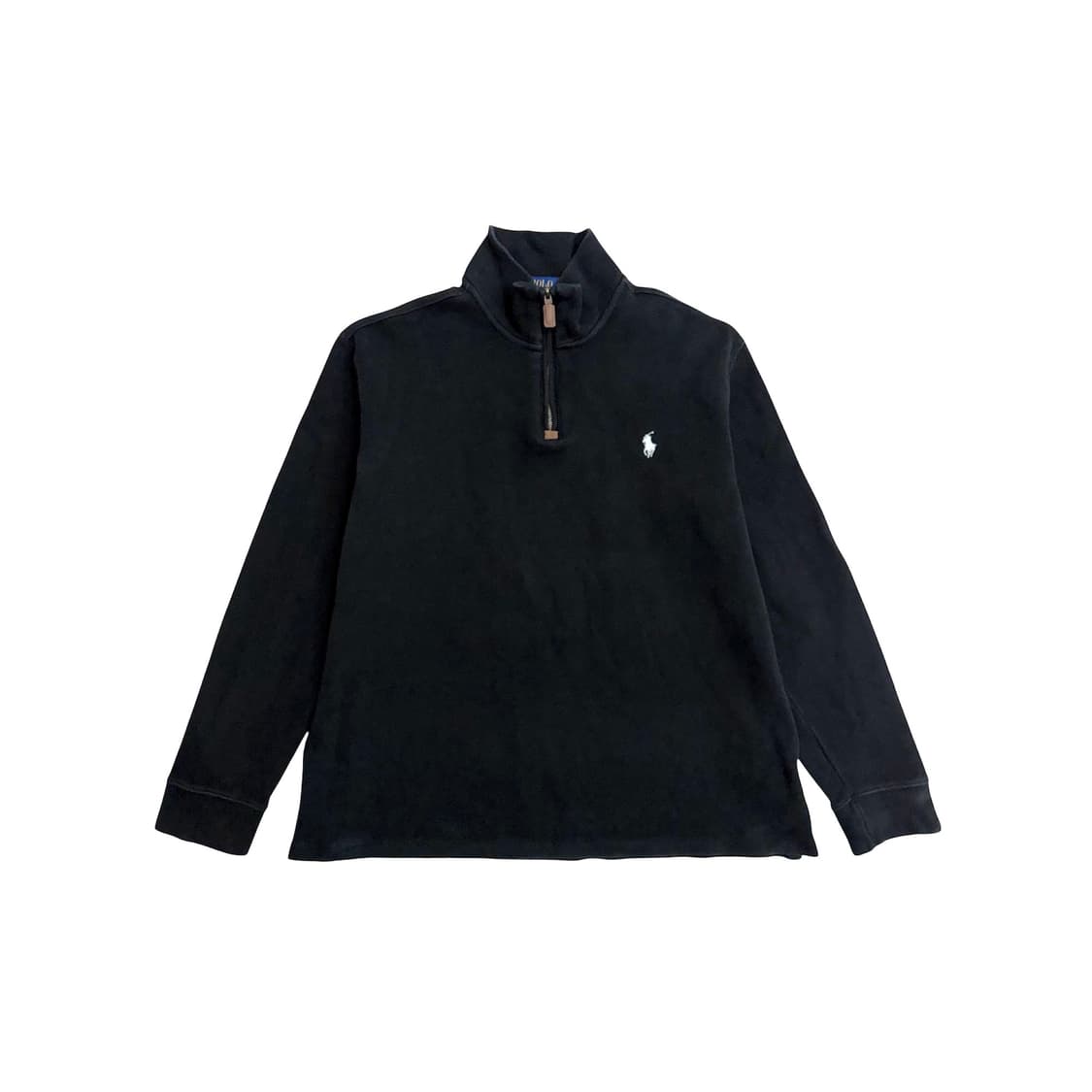 폴로 랄프로렌 반집업 하프집업 블랙 니트 L 상품이미지1