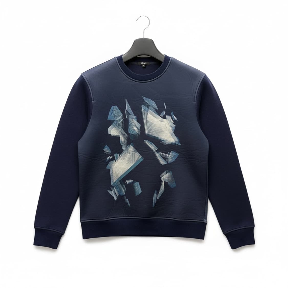 알레그리 네오프랜 네이비 패턴 맨투맨 S 상품이미지1