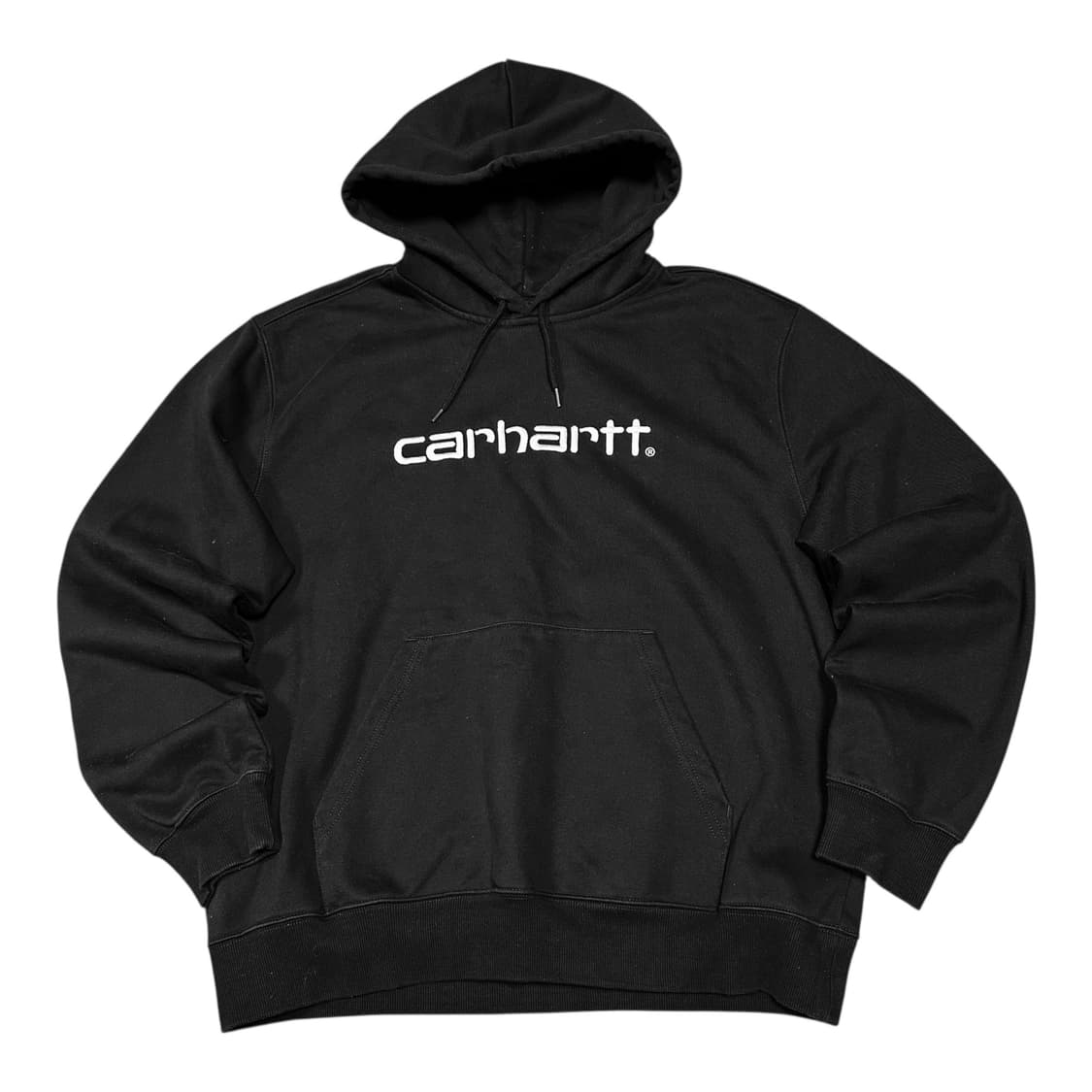 ✨ (바배) 칼하트 자수 기모 블랙 후드티  상품이미지1