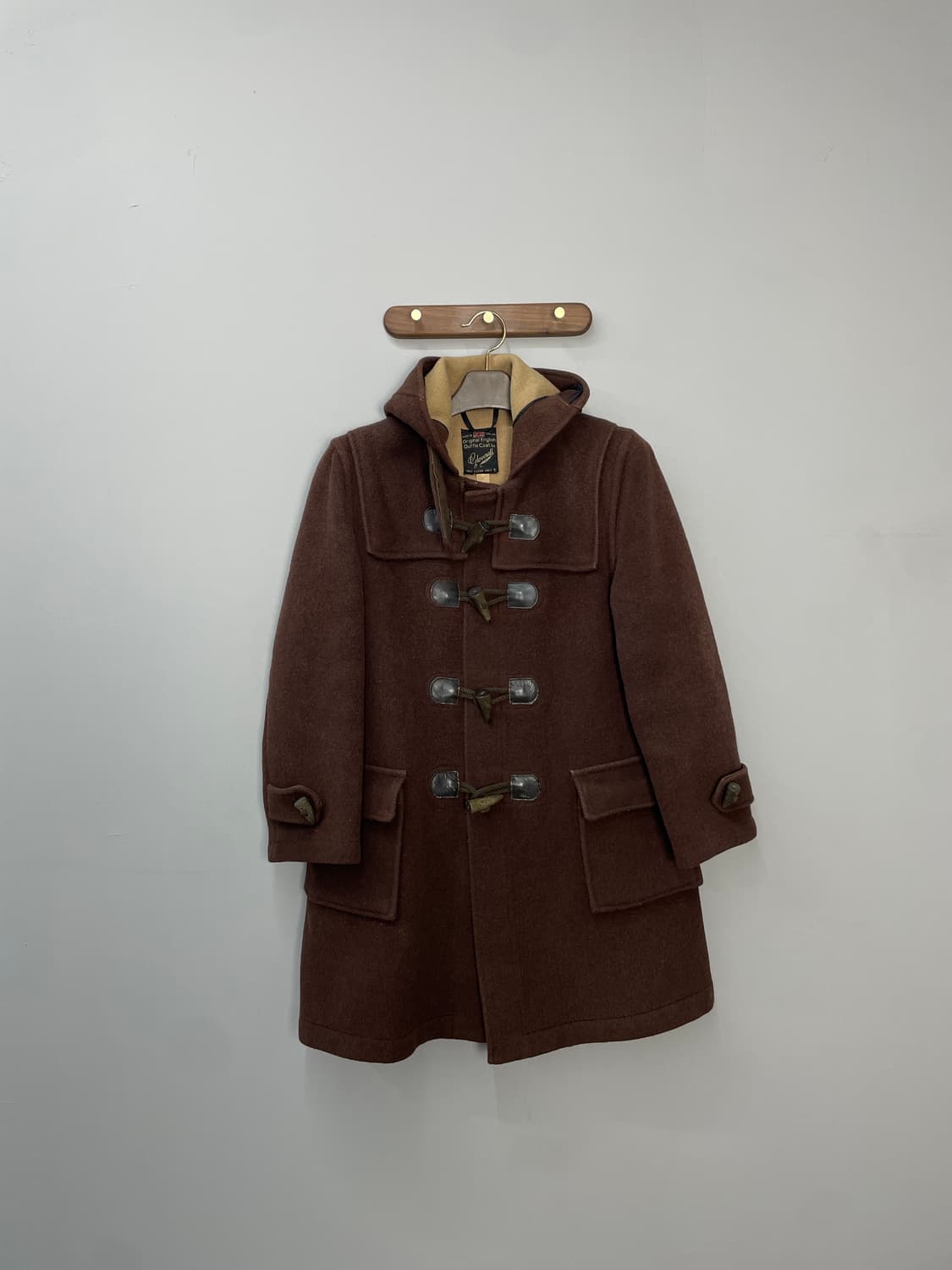 글로버올 브라운 더플 코트 H1390 상품이미지2