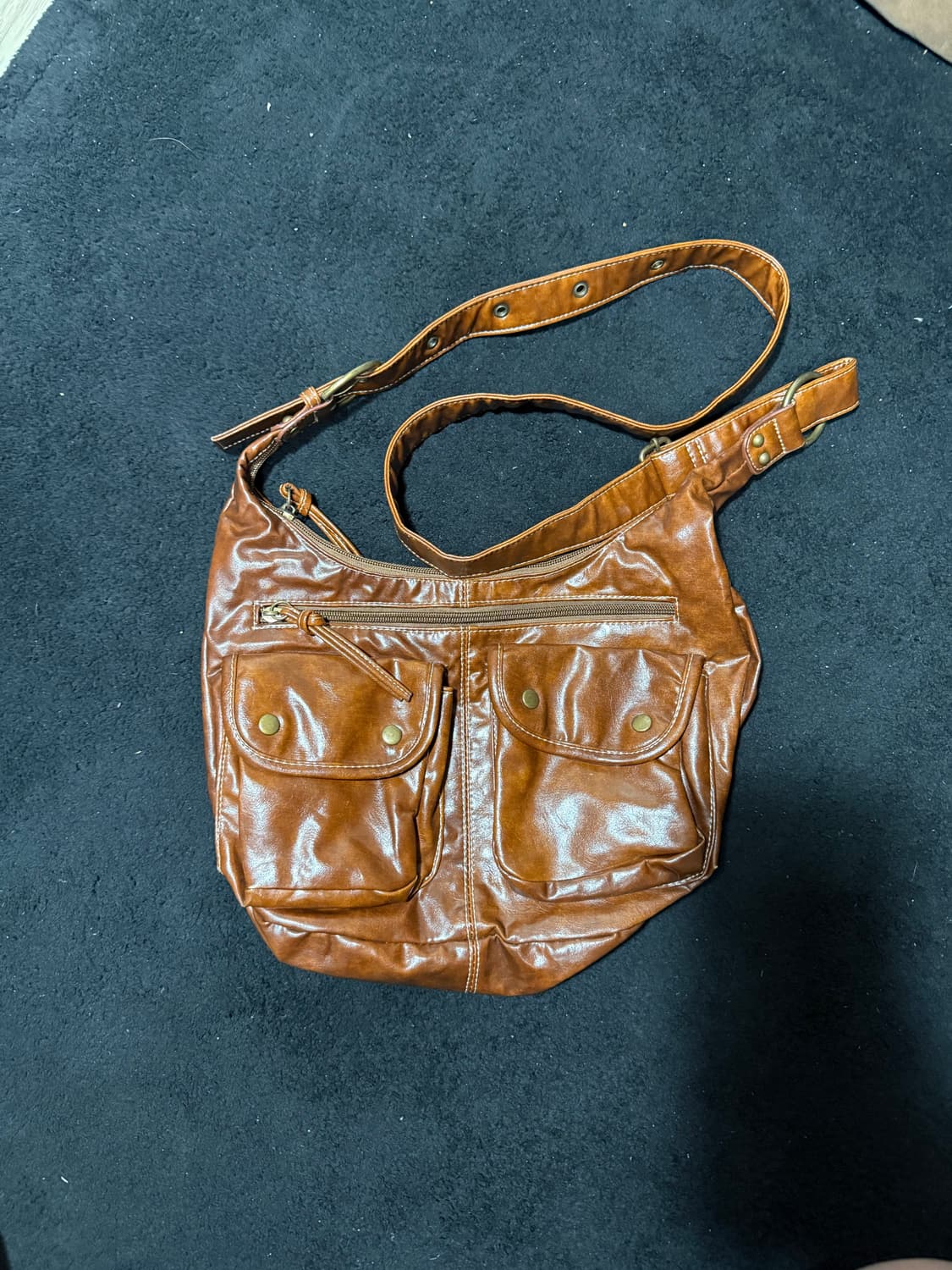 빈티지 레더 가방 상품이미지1