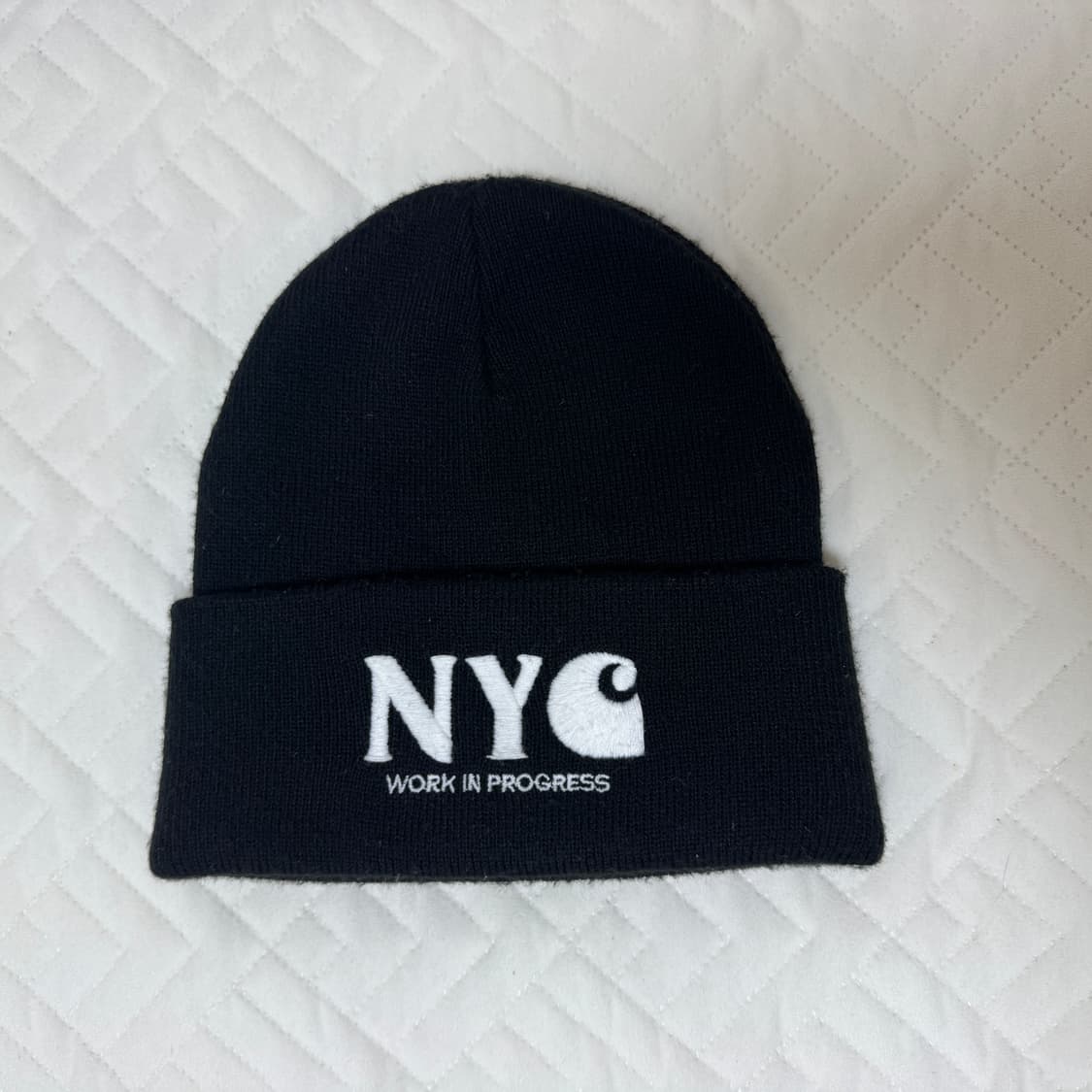 칼하트비니 칼하트WIP x NYC 비니 블랙 상품이미지1