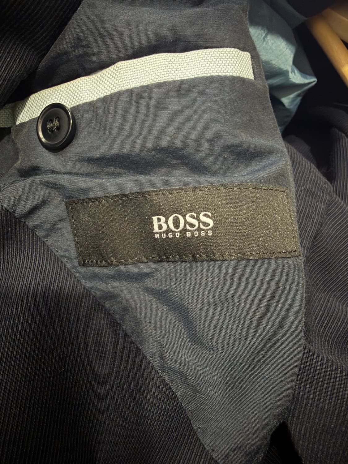 HUGO BOSS 네이비 블레이저 자켓 48 정품 상품이미지3