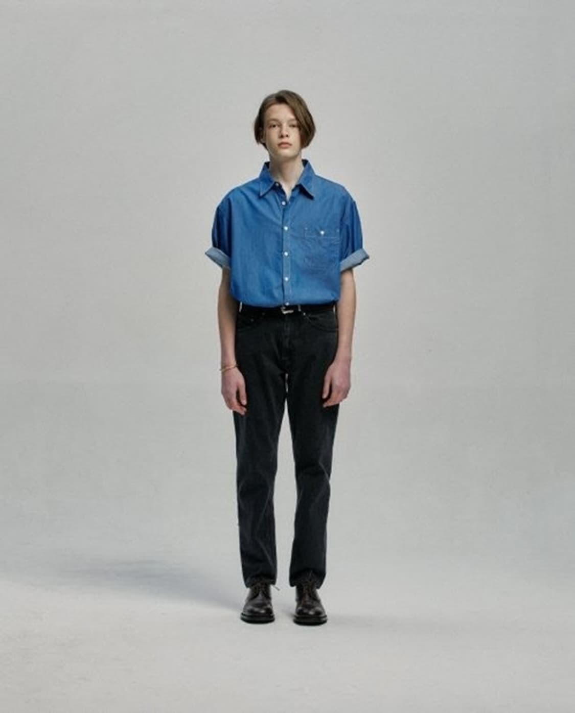 [2] 비헤비어 1201 데님 블랙 청바지 블랙진 상품이미지2