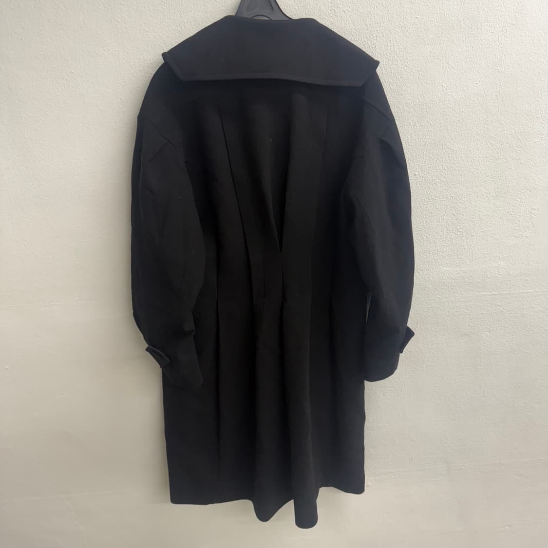 럭키슈에뜨 18FW 코오롱 블랙 발마칸 코트 (36) 상품이미지4