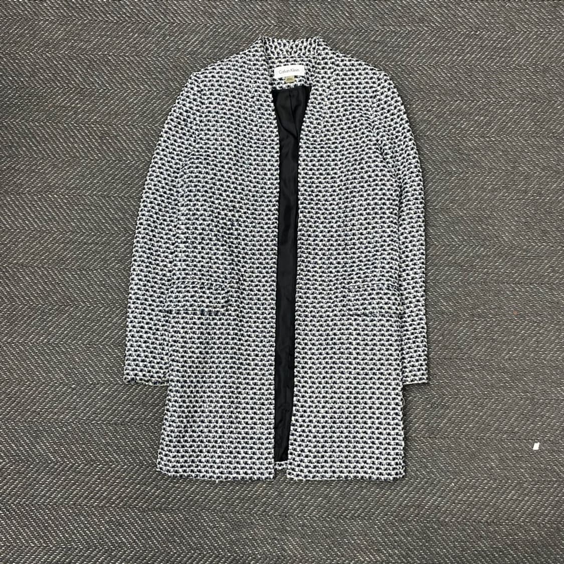 캘빈클라인 트위드 오픈자켓 v0003 상품이미지1