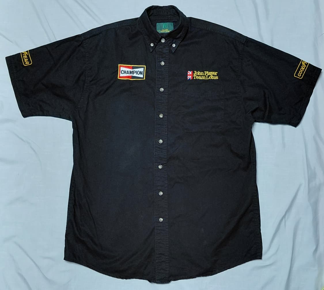 ​[빈티지] Classic Team Lotus JPS 레이싱 팀웨어 셔츠 상품이미지1