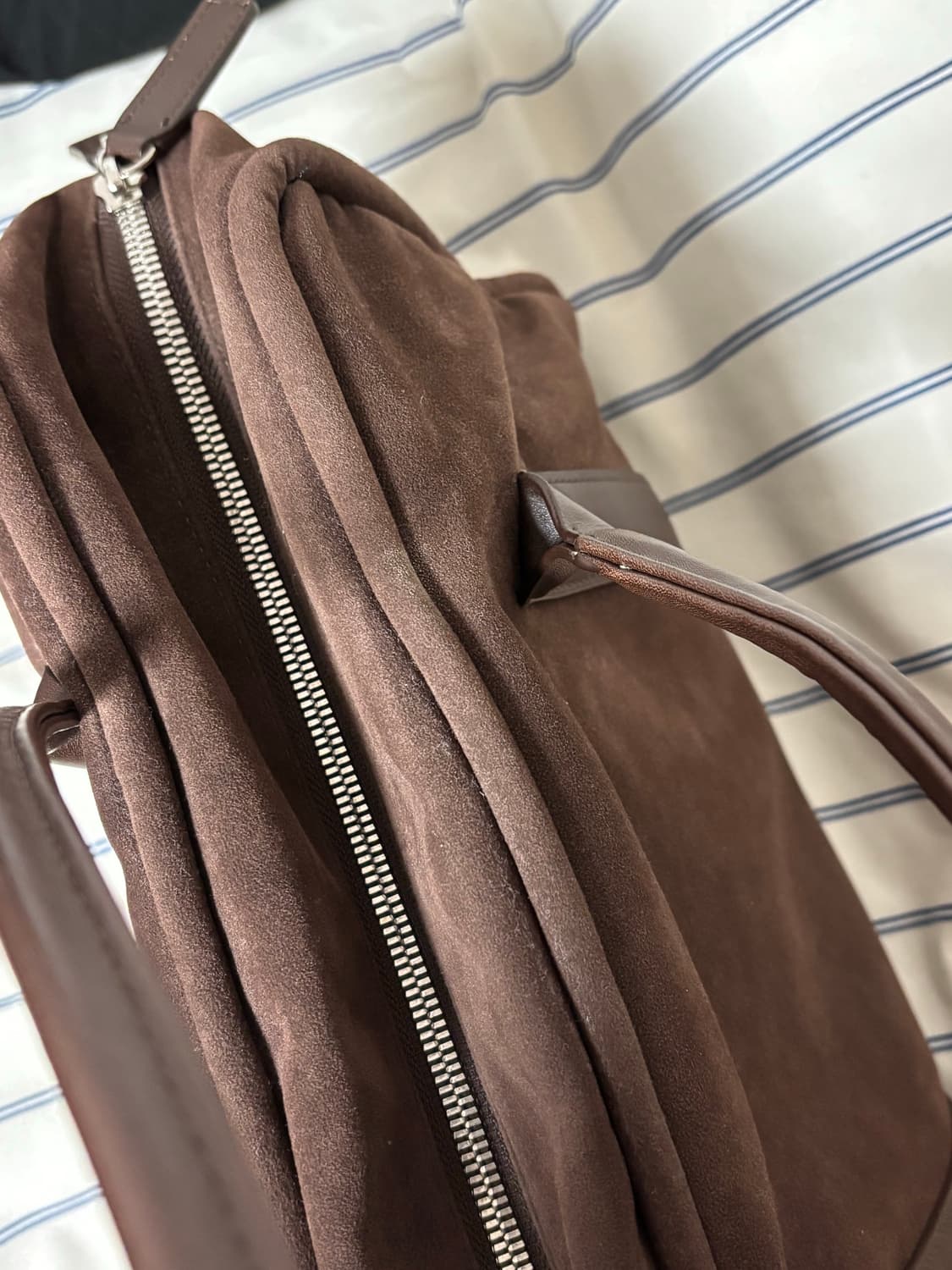 여밈 box bag (suede brown) 상품이미지6