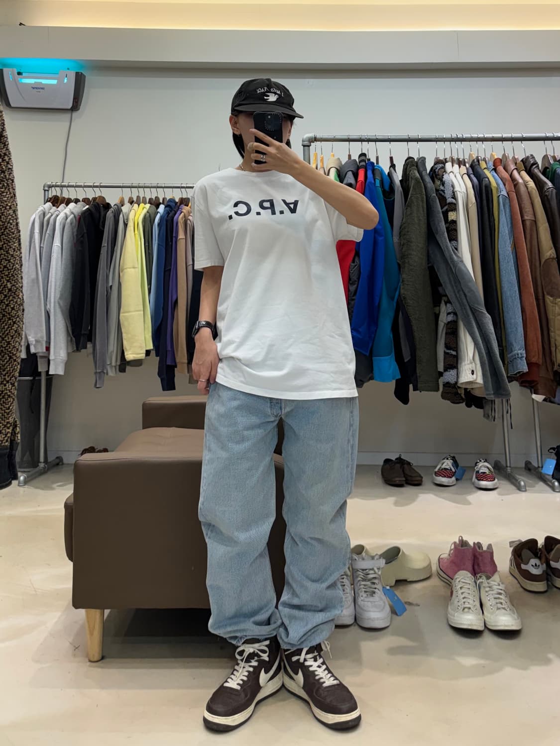 아페쎄 VPC 로고 반팔 티셔츠 상품이미지5