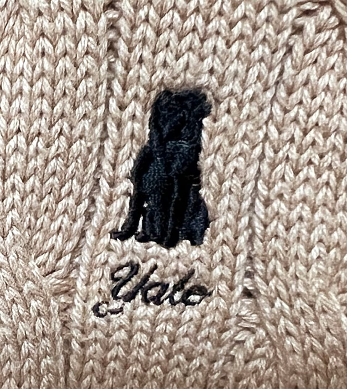 YALE 예일 남자 꽈배기니트 케이블 XXL 110 상품이미지4