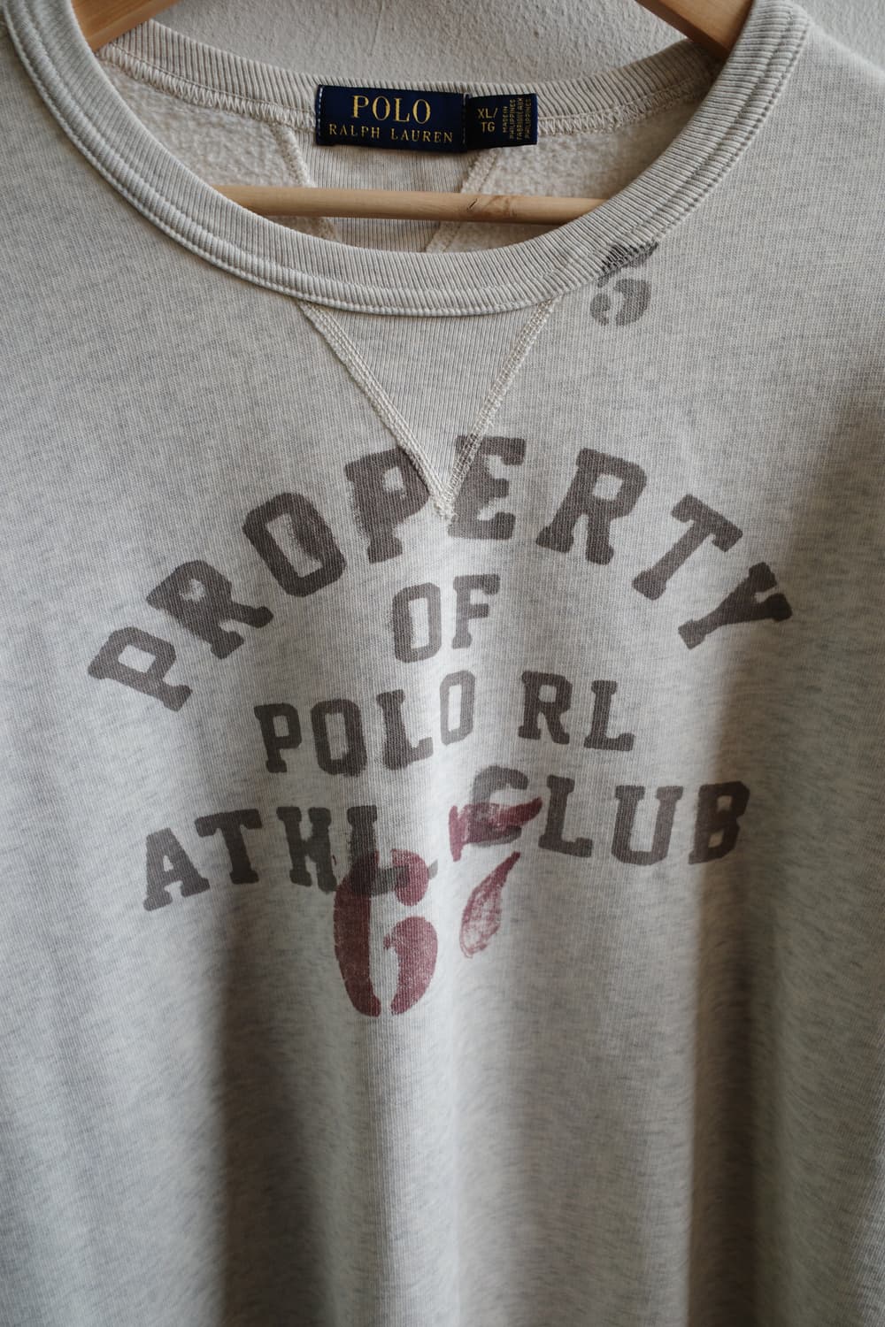 폴로 프린트 스웻셔츠 상품이미지5