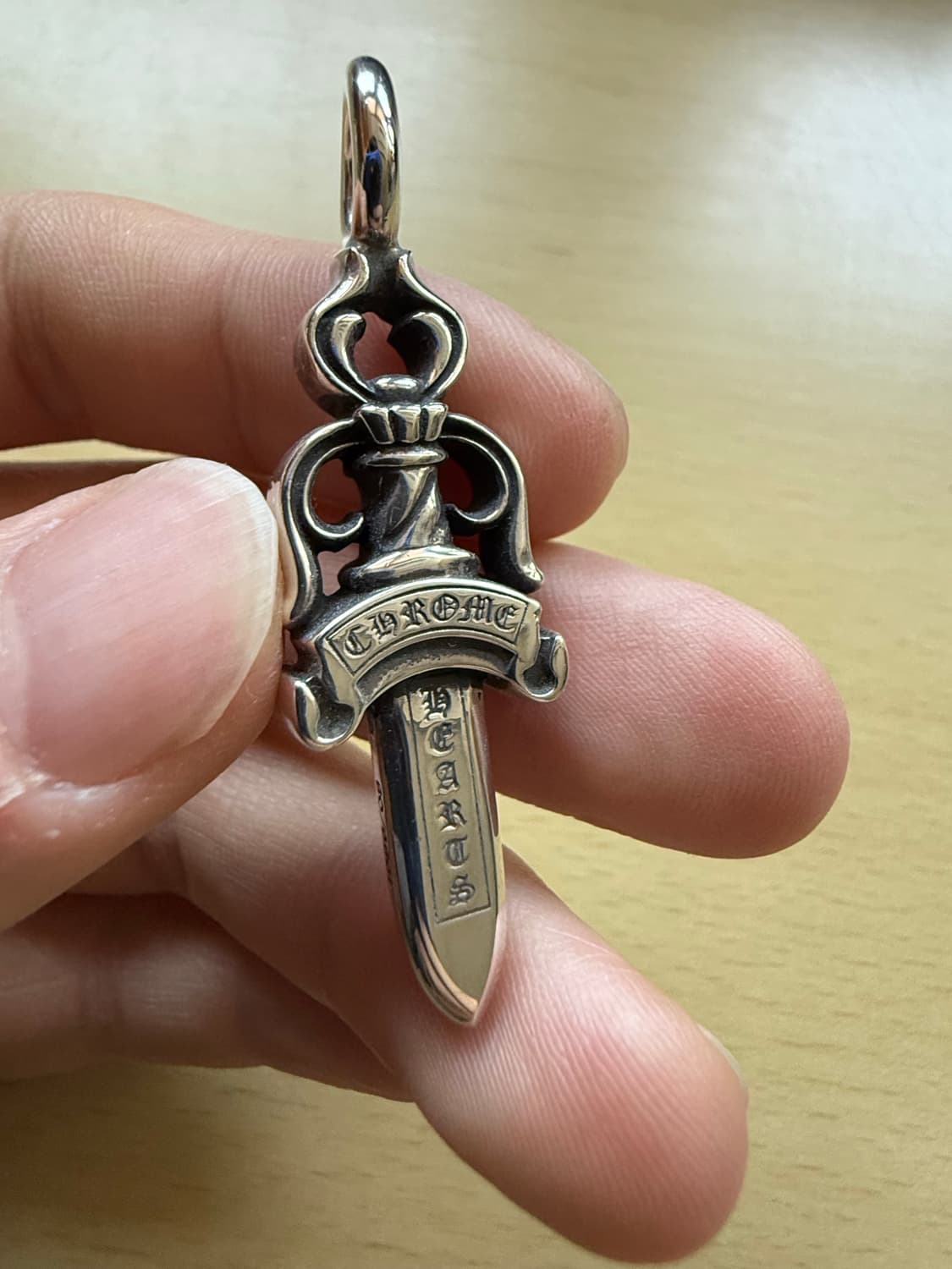 새상품 크롬하츠 더블대거 팬던트 상품이미지1