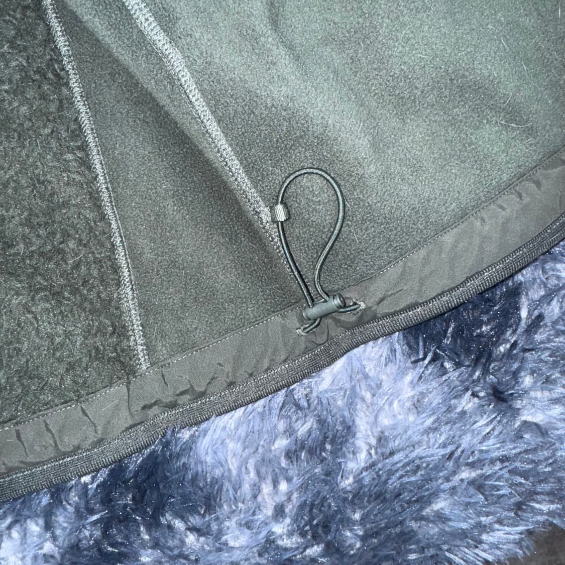 투티/0096 유니클로 화이트마운티니어링 그린 후드 플리스 집업 자켓 상품이미지7