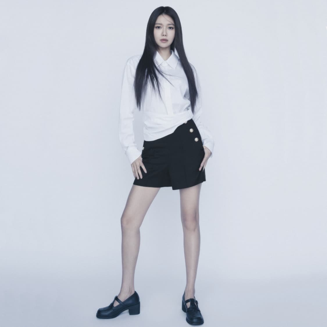 INTENSE 스퀘어 토 위빙 메리 제인 상품이미지8