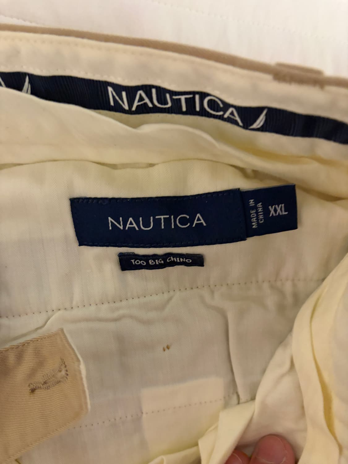 노티카 재팬 치노팬츠 베이지 XXL 상품이미지2