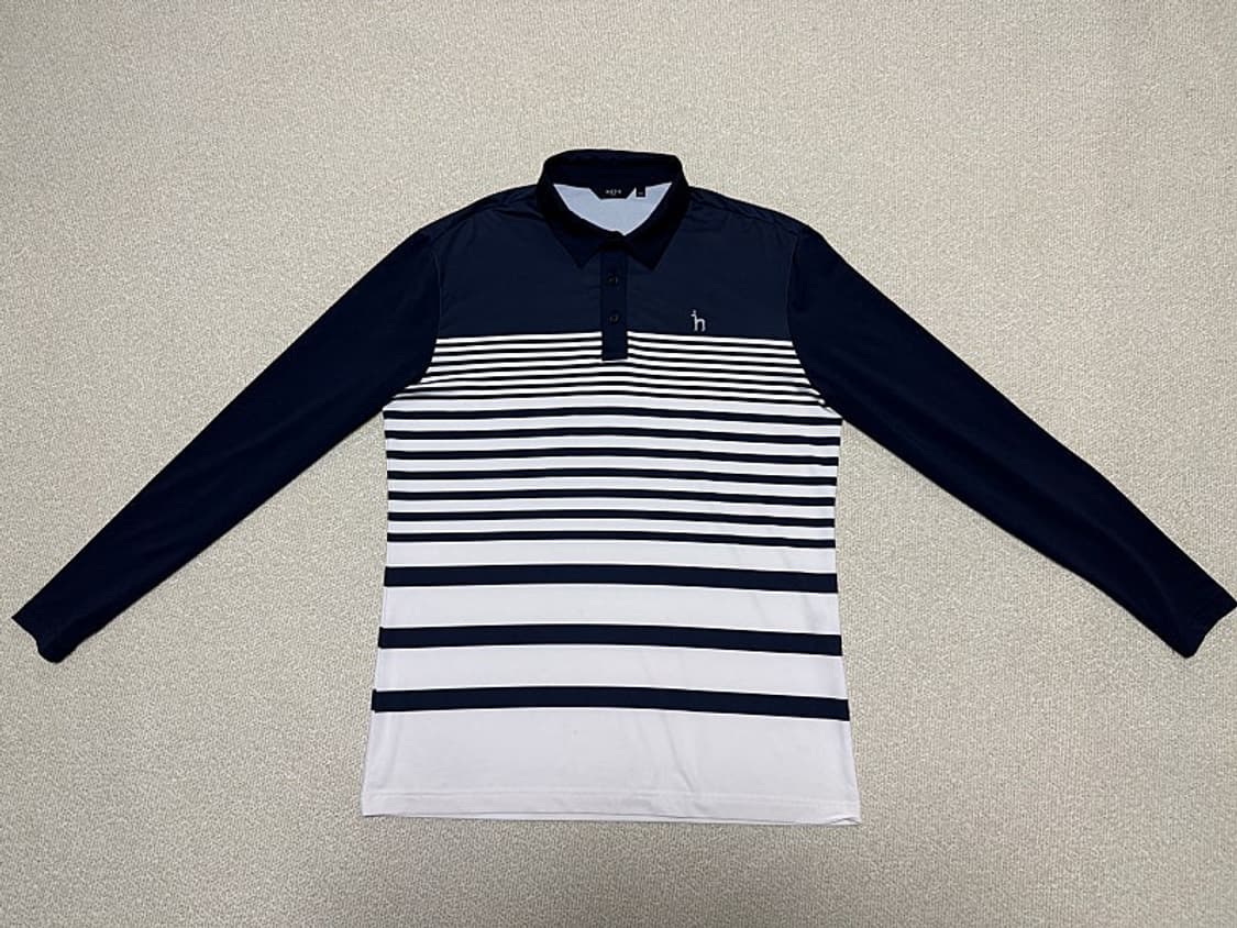 헤지스 봄 가을용 긴팔 티셔츠 남성용 100사이즈 상품이미지1