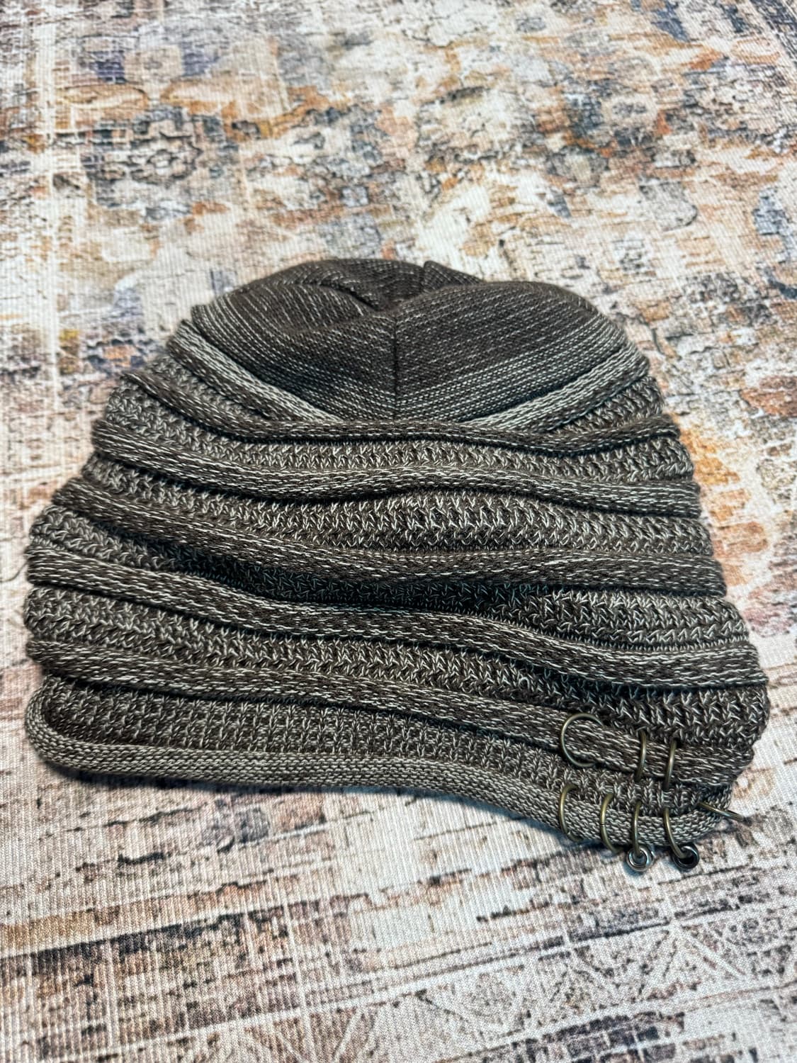 00s Vintage Ring Knit Beanie 상품이미지4