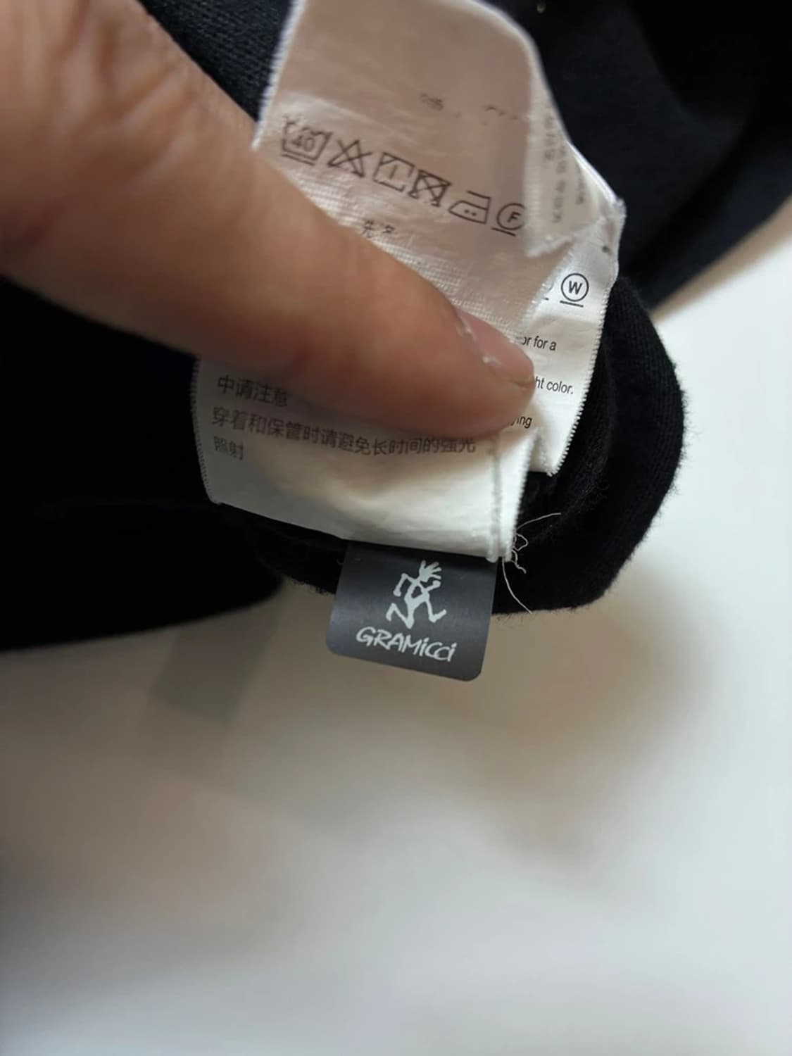 그라미치 원 포인트 자수 로고 반팔 티셔츠 PN8576 상품이미지10