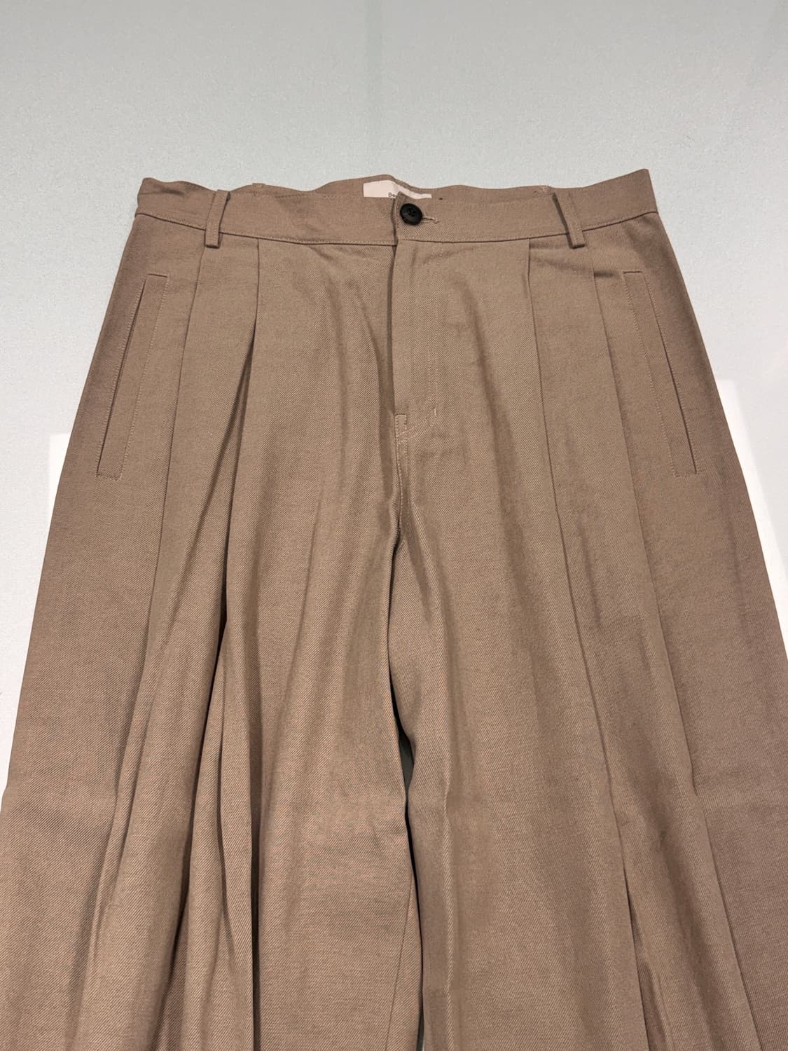 비긴202 워시드 코튼 도비팬츠 워시드베이지 2 상품이미지8