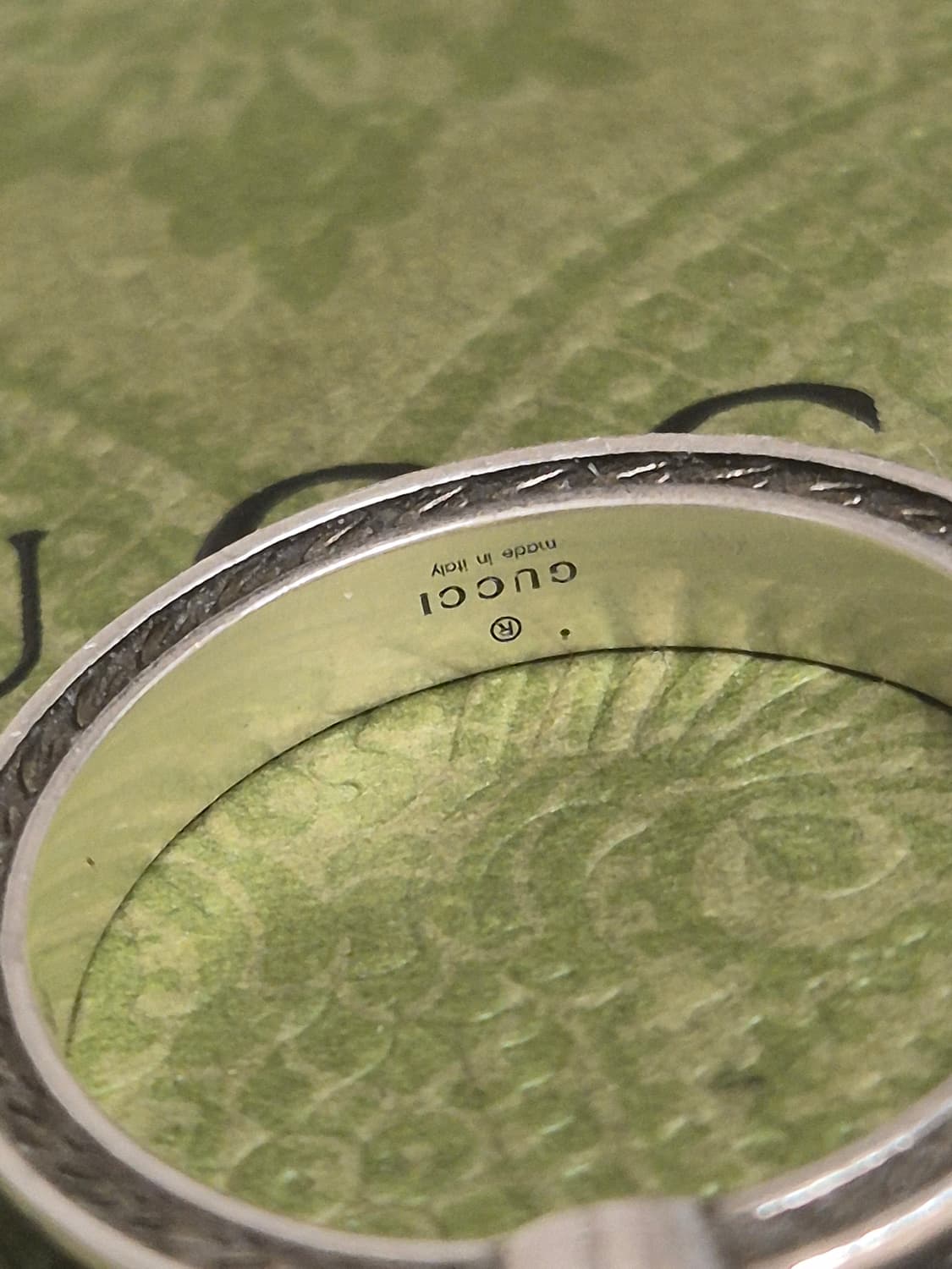 구찌 인터로킹 G 반지 상품이미지3