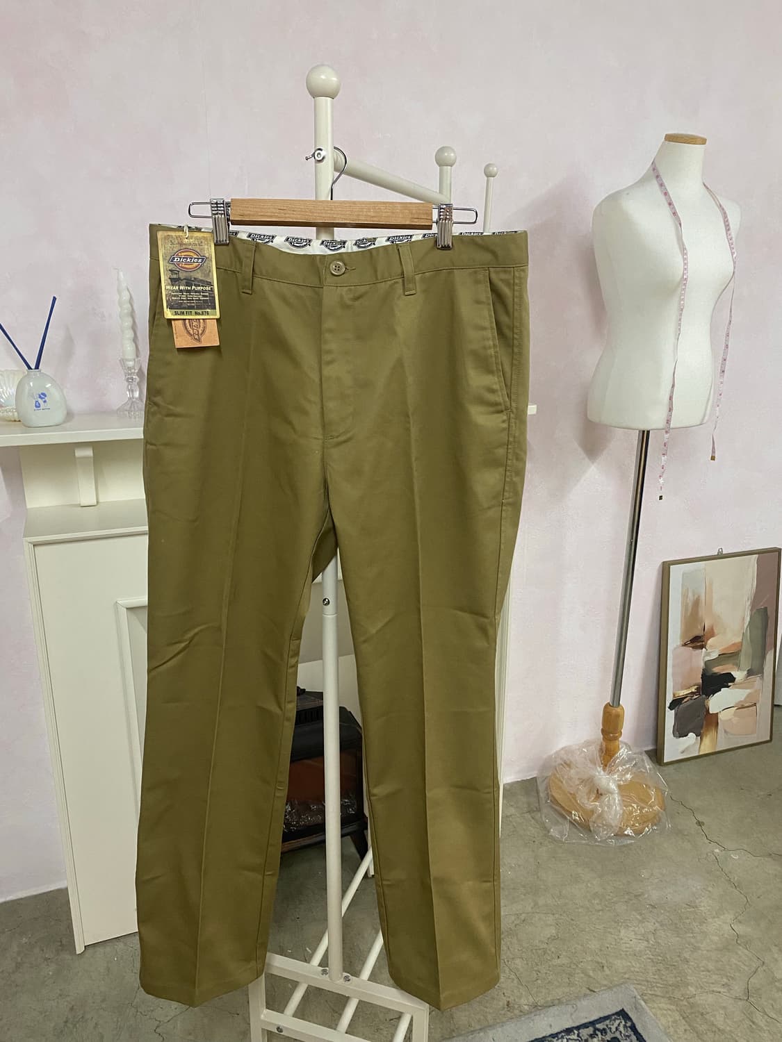 [택달린새제품] 정품 디키즈 슬림핏 No.876 남성 바지 36사이즈 상품이미지1