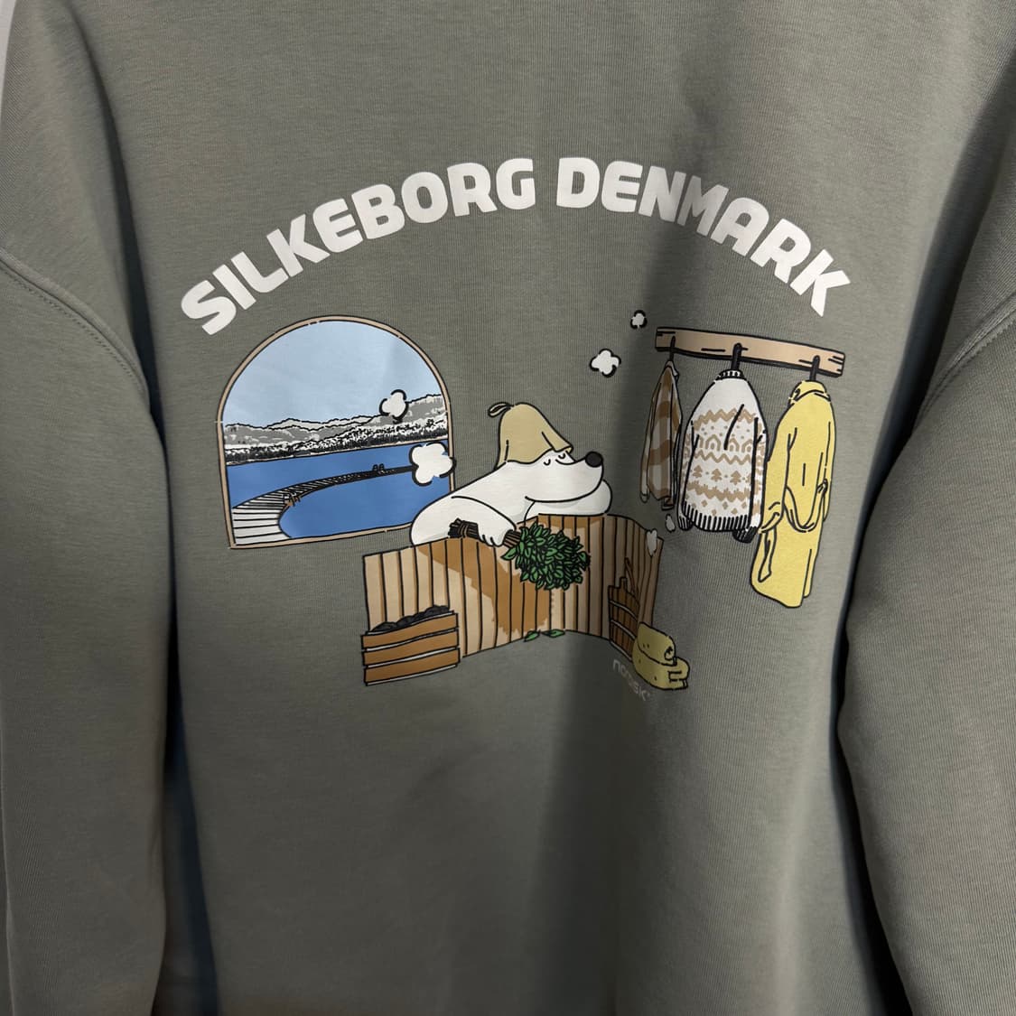 노르디스크 백프린팅 맨투맨  상품이미지7