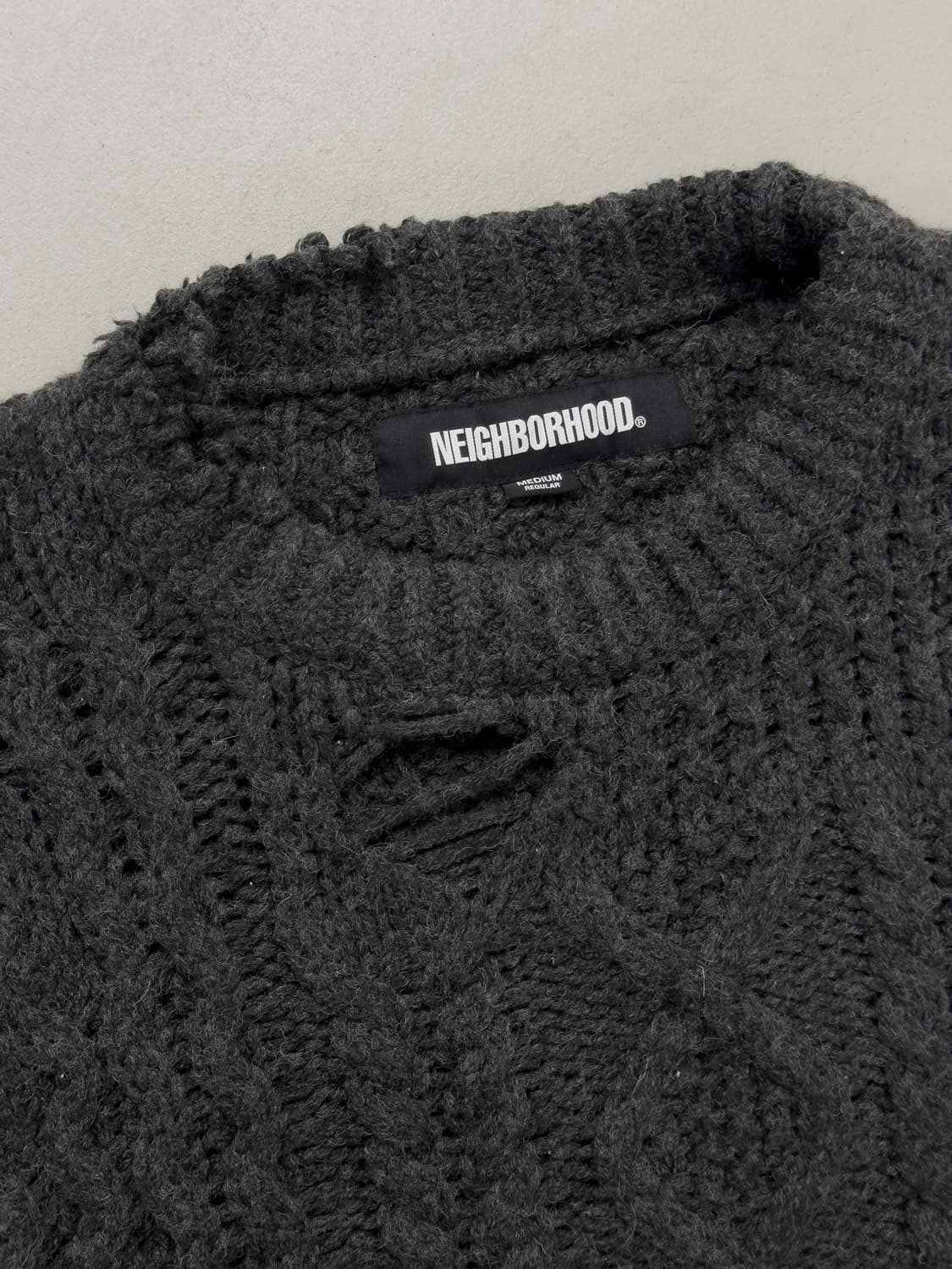 네이버후드 디스트로이드 스웨터 상품이미지5