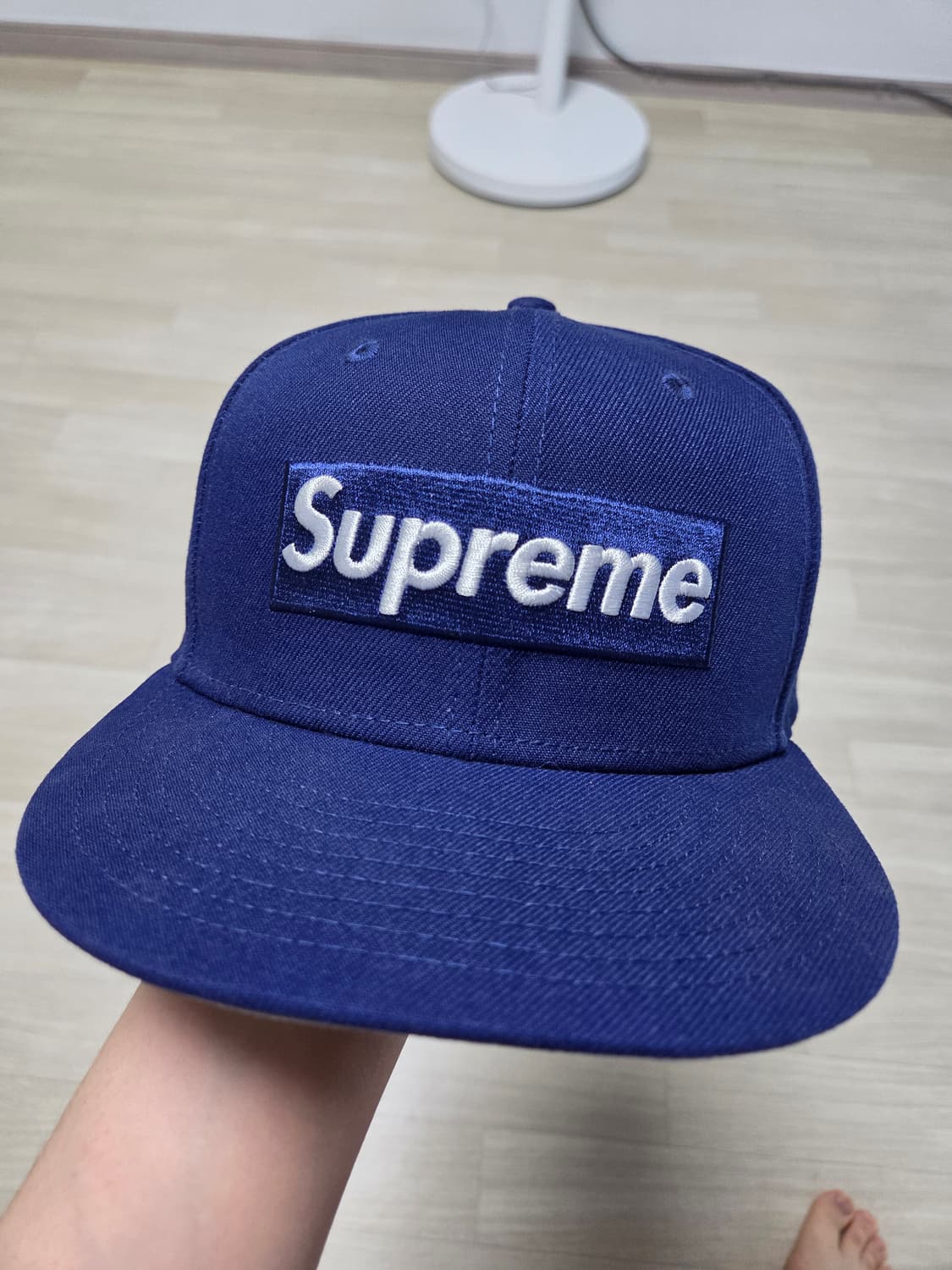 슈프림 다저스 MLB 팀 박스로고 뉴에라 다크로얄 로스 앤젤레스 상품이미지4